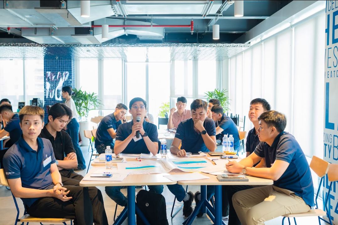 Lớp học thực hành theo nhóm của HRDC