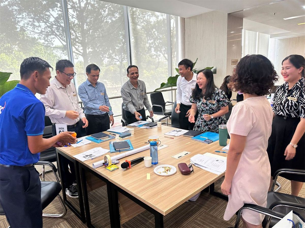 Toàn cảnh lớp học thực hành